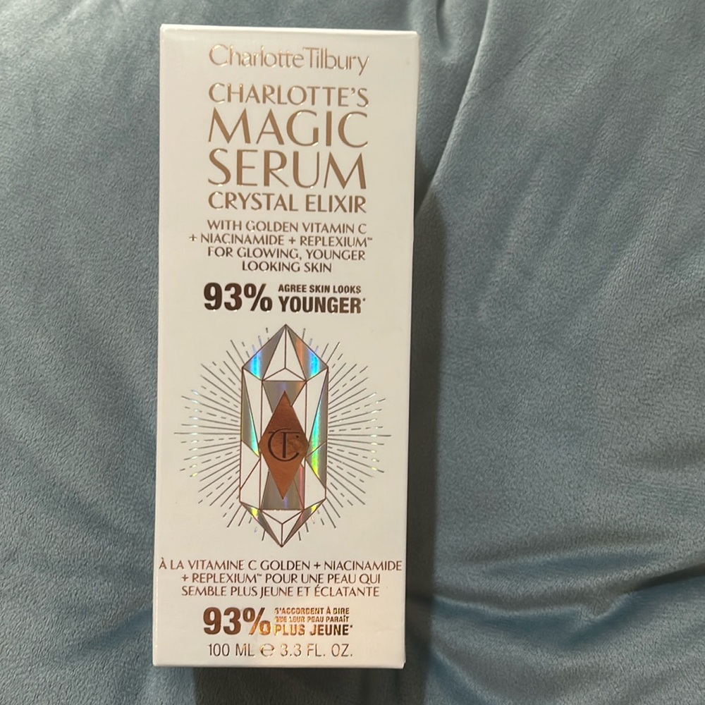 Charlotte tilbury magic serum brand new never opened
100 ml .